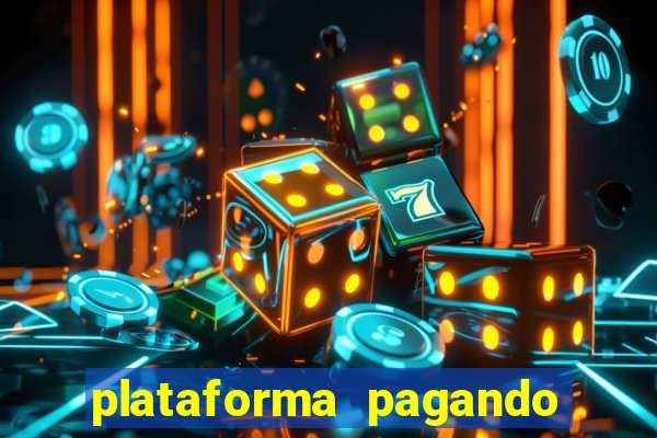 plataforma pagando no cadastro